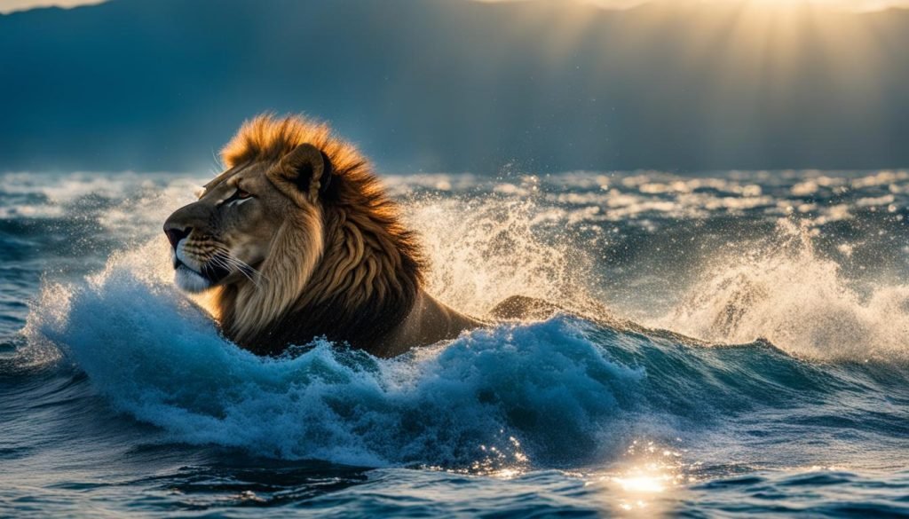Can Lions Swim?