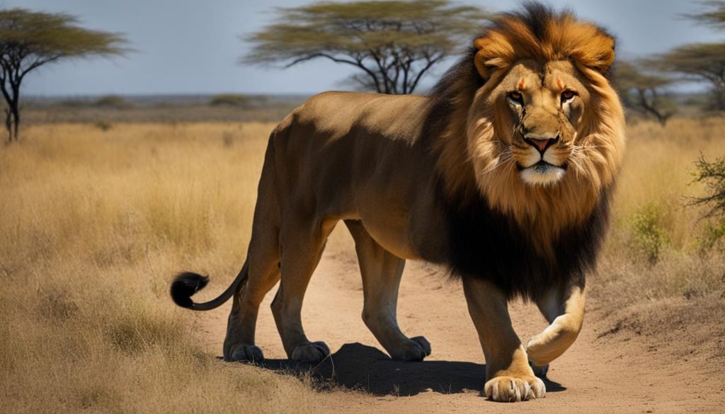 heaviest lion on record