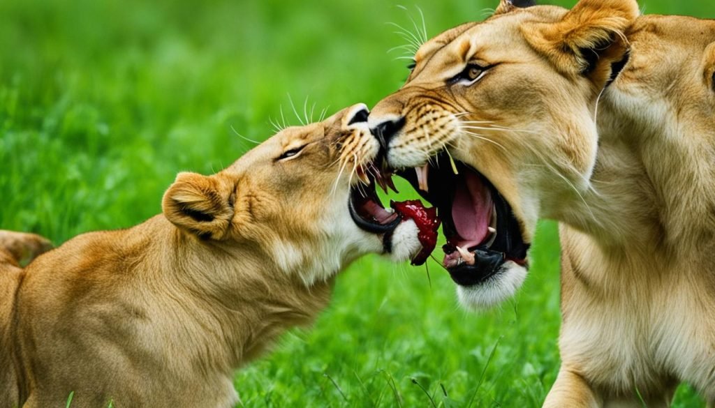 lion cannibalism