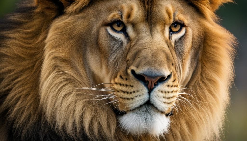 male lion appearance