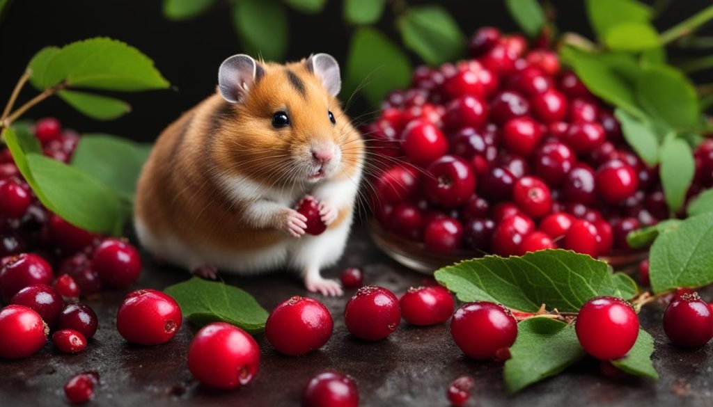 can hamsters eat cranberries