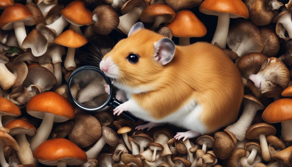 can hamsters eat mushrooms