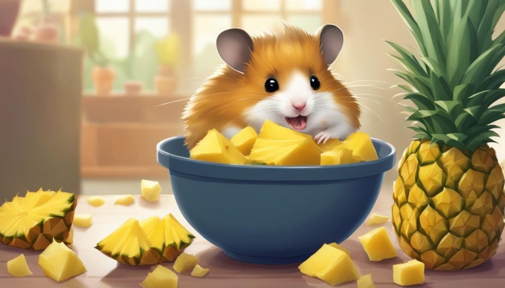risks of giving hamsters pineapple