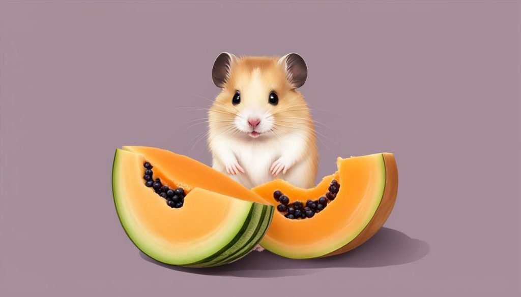 serving size of cantaloupe for hamsters