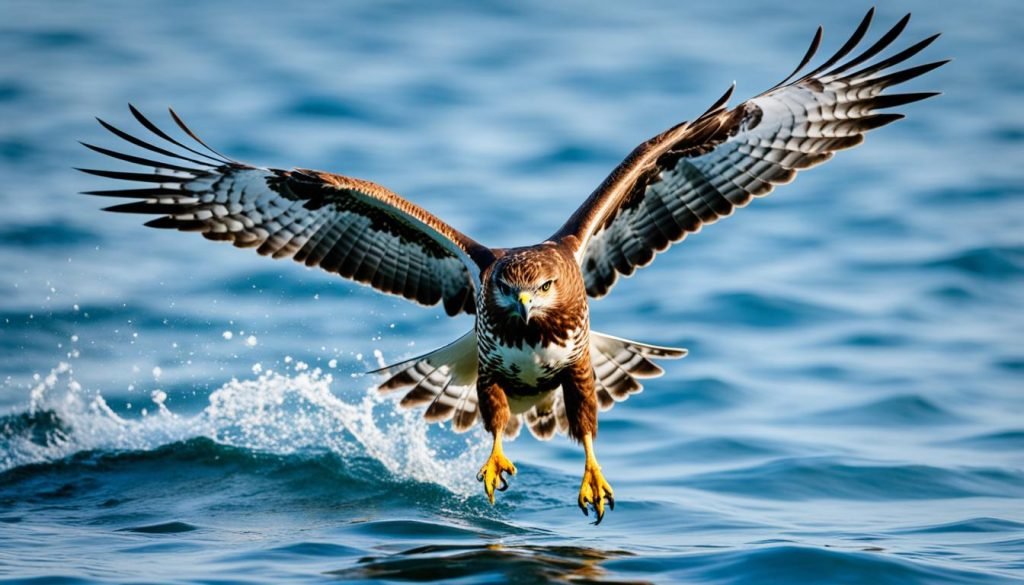 Physical fitness benefits of swimming for hawks