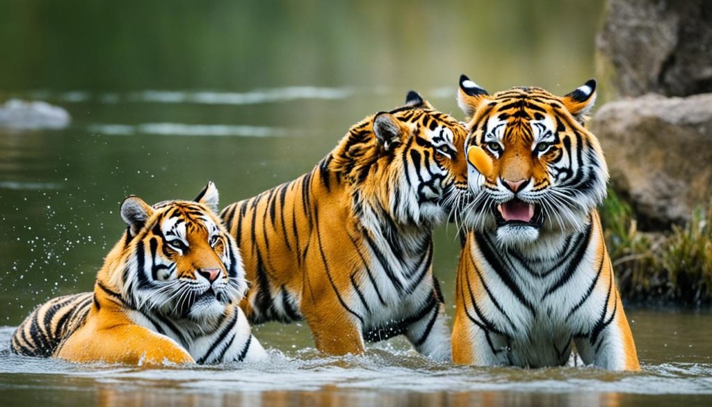 Tiger interaction with other predators