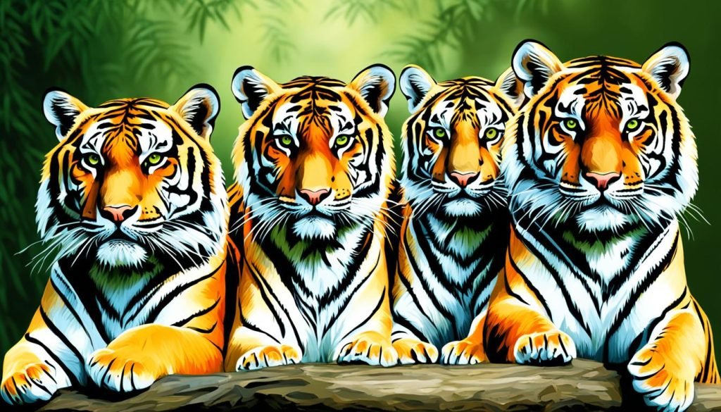 Types of tiger