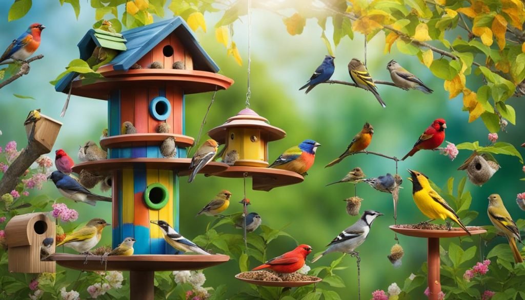 attracting a variety of birds to your yard