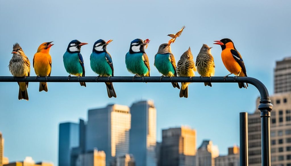 birds adapting to urban environments