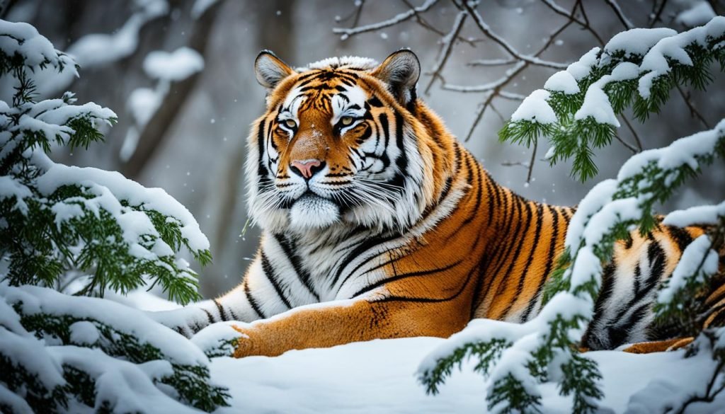 do Tigers hibernate in winter