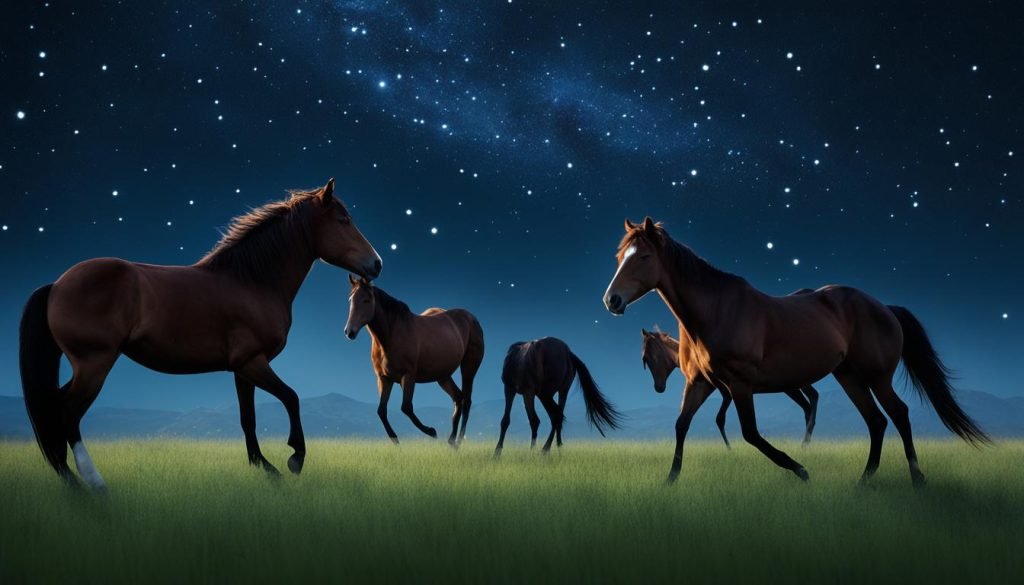 Wild Horses Nocturnal Habits Unveiled