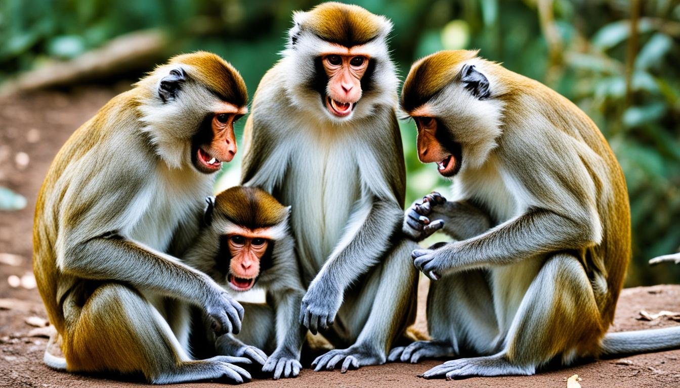 how do Monkeys communicate with each other