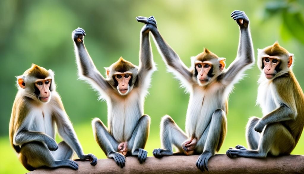 monkey gestures