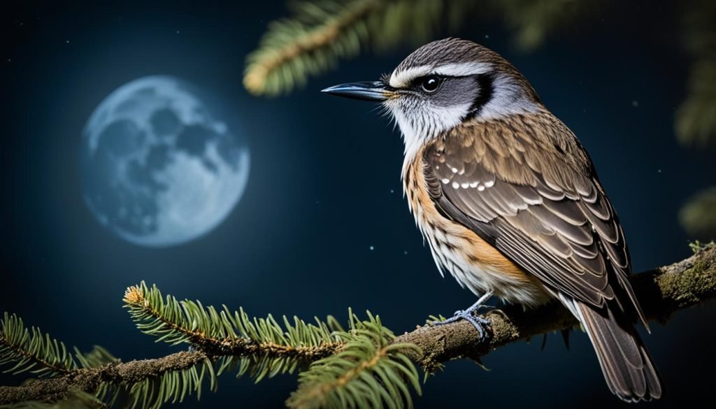 nocturnal bird sleep habits