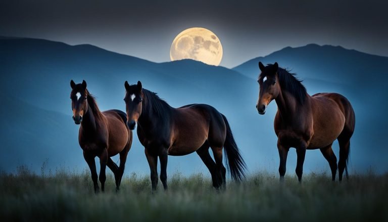 Wild Horses’ Nocturnal Habits Unveiled