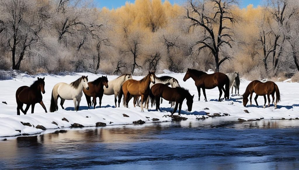 wild horse adaptation to different climates